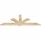 Ekena Millwork Redmond Rough Sawn Timber Gable Bracket, Douglas Fir, 60"W x 22"H x 2"D x 4"F, 9/12 Pitch GBW060X22X0204RED00RDF - alternate 4